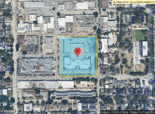  2414 University Blvd, Houston, TX Parcel Map