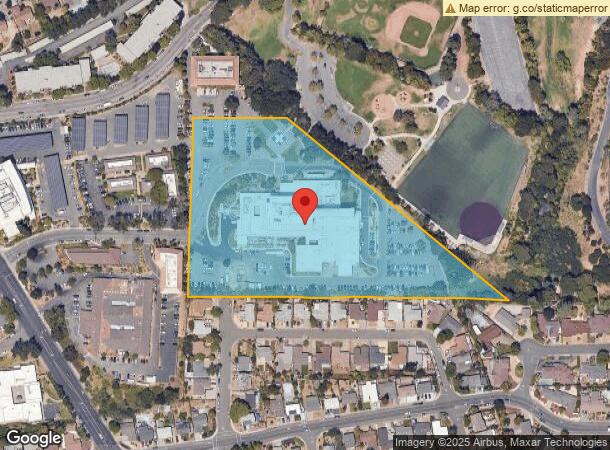  300 Hospital Dr, Vallejo, CA Parcel Map