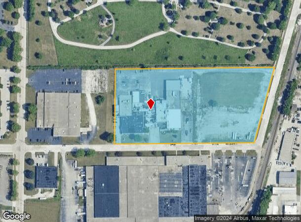  620 Progress Ave, Waukesha, WI Parcel Map