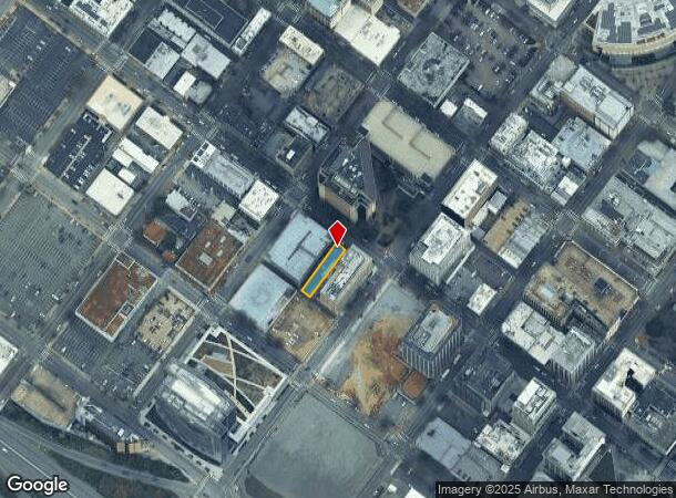  619 E Main St, Richmond, VA Parcel Map