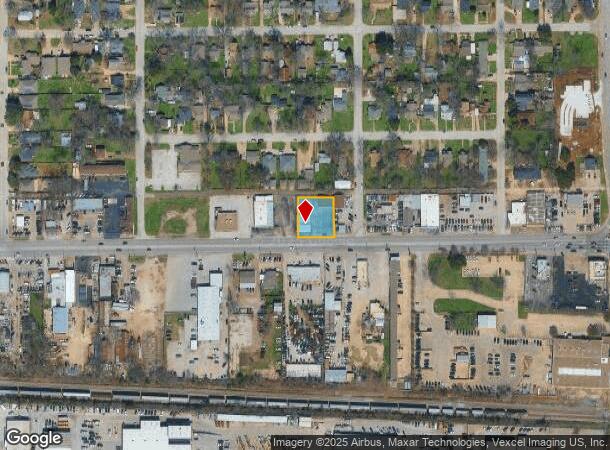 909 W Division St, Arlington, TX Parcel Map
