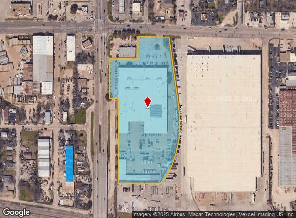  2800 N Hampton Rd, Dallas, TX Parcel Map