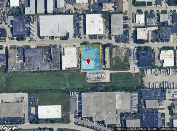  615 W Factory Rd, Addison, IL Parcel Map