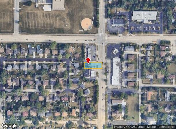  1210 N Elmhurst Rd, Wheeling, IL Parcel Map