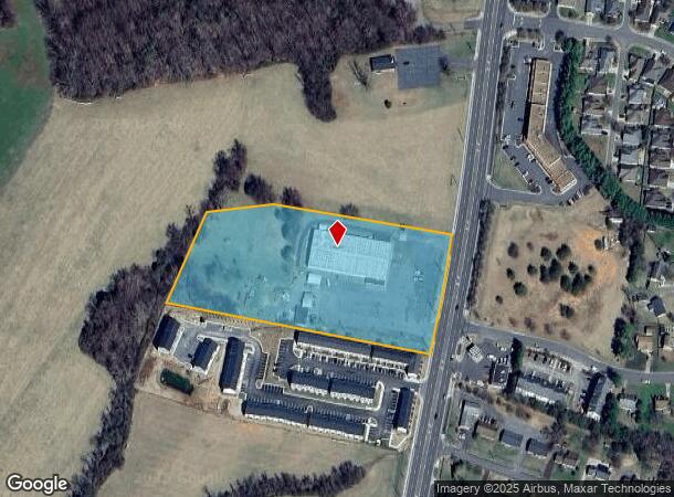  1550 N Main St, Culpeper, VA Parcel Map
