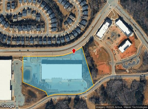11651 Holly Springs New Hill Rd, Apex, NC Parcel Map
