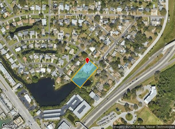 10830 Navajo Dr, Saint Petersburg, FL Parcel Map