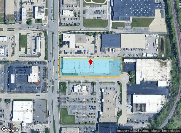  1650 S 108Th St, Milwaukee, WI Parcel Map