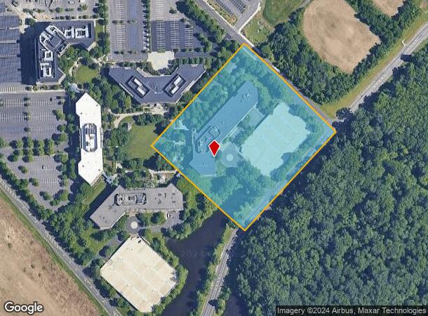  504 Carnegie Ctr, Princeton, NJ Parcel Map