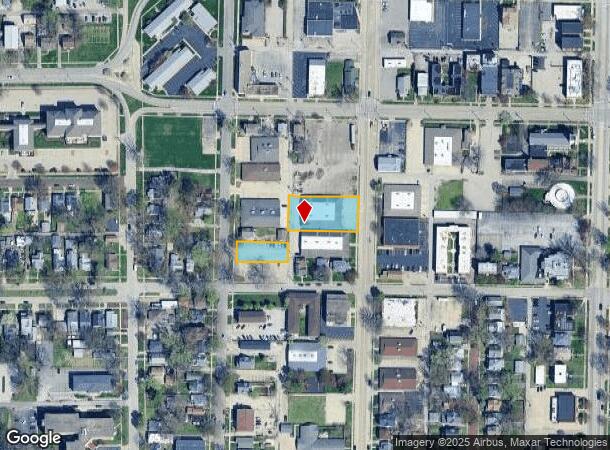 833 S Spring St, Springfield, IL Parcel Map
