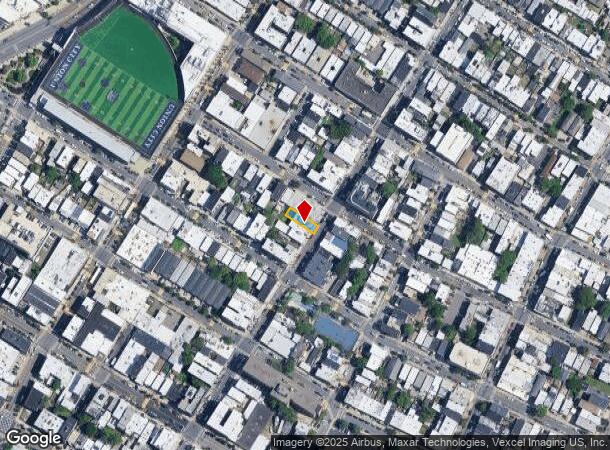  2413 Central Ave, Union City, NJ Parcel Map