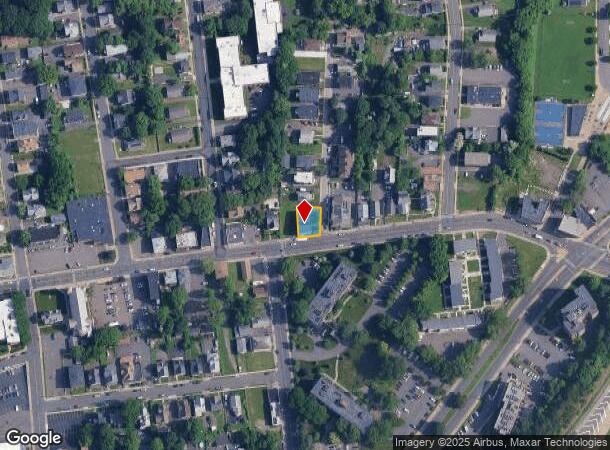  168 North St, New Britain, CT Parcel Map