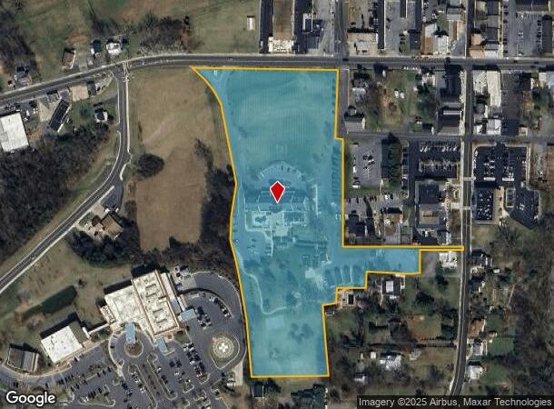  401 W Main St, Luray, VA Parcel Map