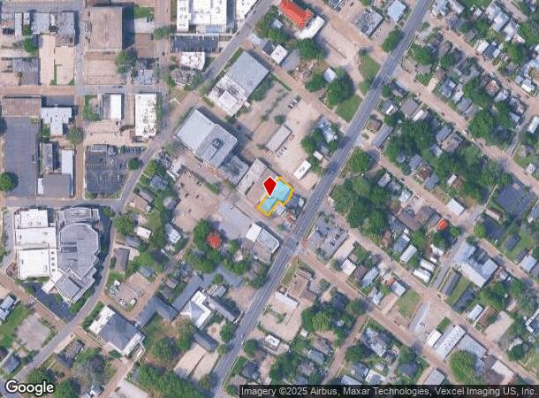  1011 Jefferson St, Lafayette, LA Parcel Map