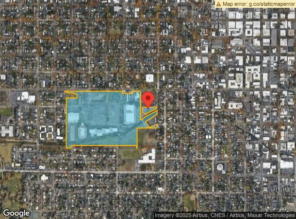  740 W 13Th Ave, Eugene, OR Parcel Map