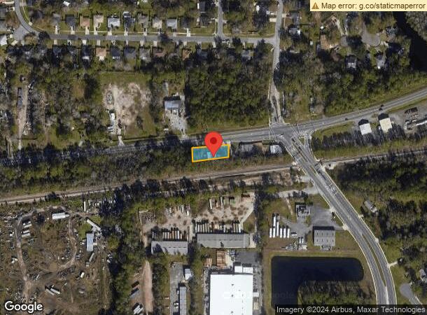  8580 W Beaver St, Jacksonville, FL Parcel Map