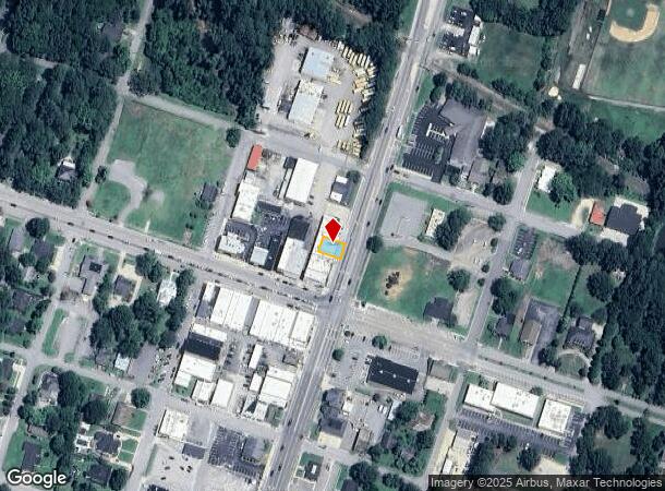  716 S Main St, Lillington, NC Parcel Map