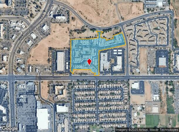 5332 E Baseline Rd, Mesa, AZ Parcel Map