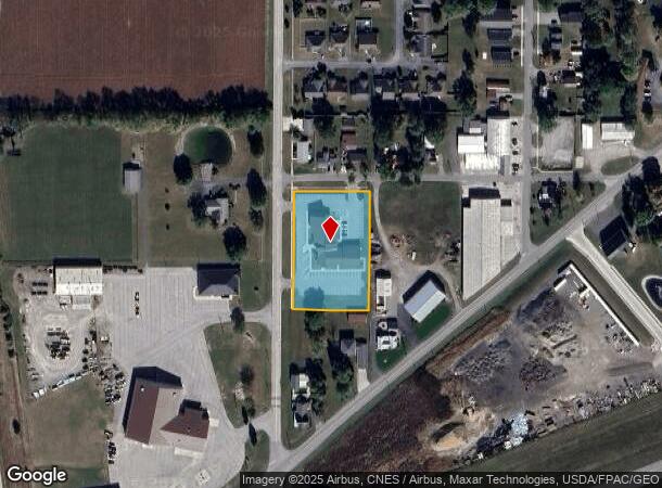  1941 Carlin St, Findlay, OH Parcel Map