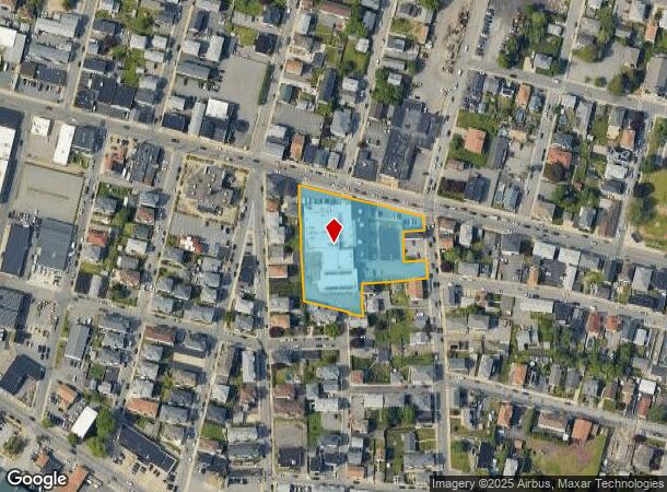 803 Bedford St, Fall River, MA Parcel Map