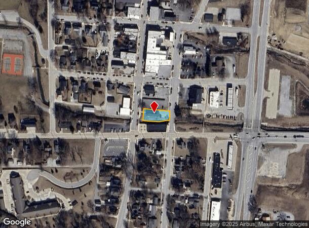  165 S Main St, Roanoke, IN Parcel Map