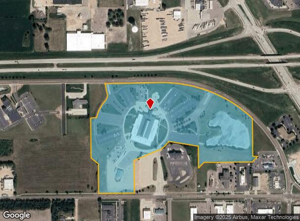  601 Cabela Dr, Mitchell, SD Parcel Map