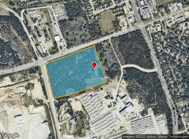  1800 W Whitestone Blvd, Cedar Park, TX Parcel Map