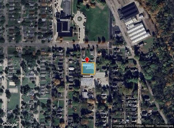  1230 Green St, Richmond, IN Parcel Map