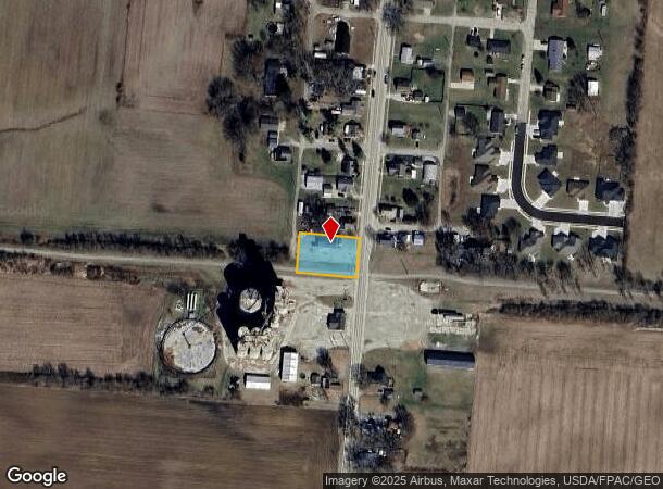 701 S Walnut St, Fletcher, OH Parcel Map