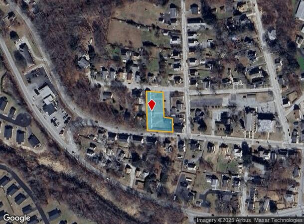 164 Prospect St, Moosup, CT Parcel Map