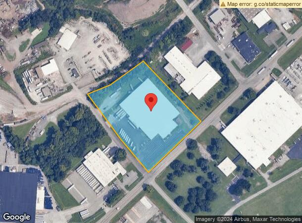  5109 N National Dr, Knoxville, TN Parcel Map