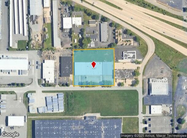 1616 Berkley St, Elgin, IL Parcel Map