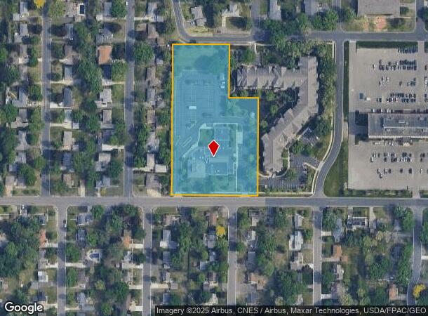  2600 W 82Nd St, Minneapolis, MN Parcel Map