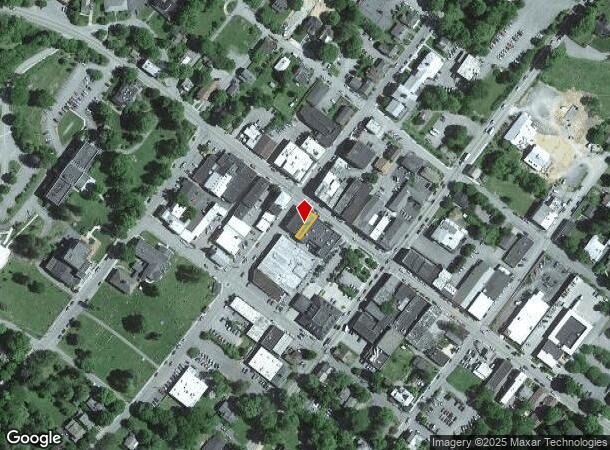  125 E Washington St W, Lewisburg, WV Parcel Map