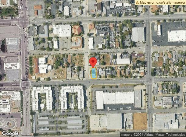  338 N Gibbs St, Pomona, CA Parcel Map