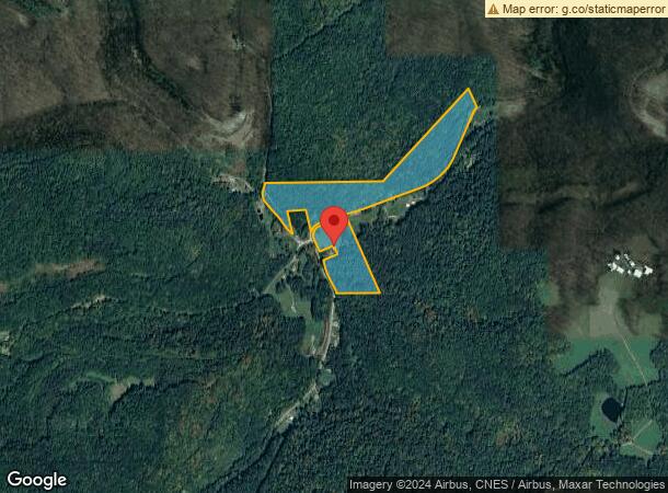  2374 Bull Run Rd, Masontown, WV Parcel Map