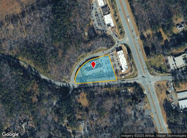 81 Falling Springs Dr, Chapel Hill, NC Parcel Map
