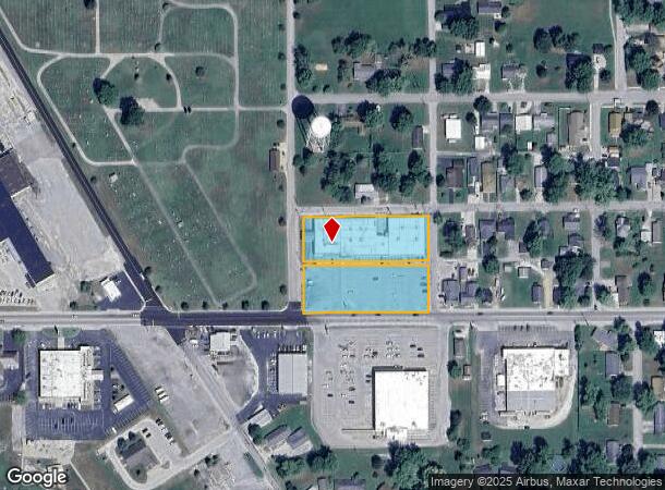  1305 W Main St, Mitchell, IN Parcel Map