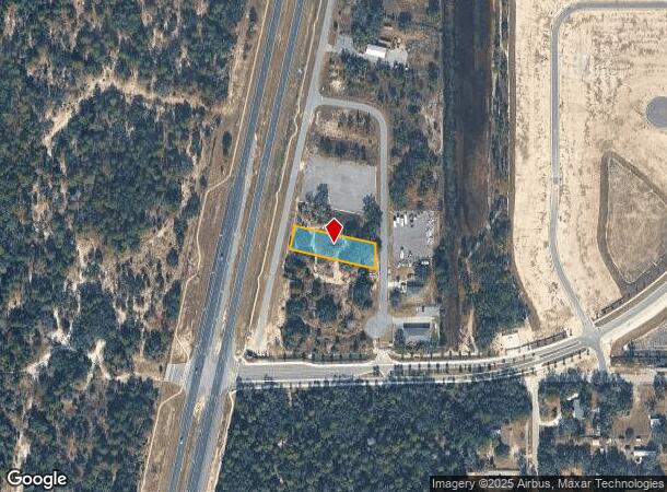 10353 Needham Ct, Weeki Wachee, FL Parcel Map