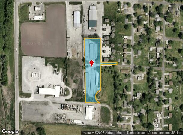  600 Wilson St, South Roxana, IL Parcel Map