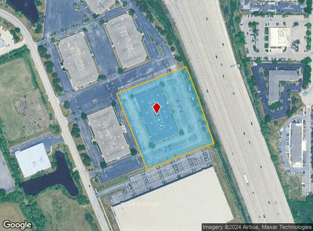  1075 Tri State Pky, Gurnee, IL Parcel Map