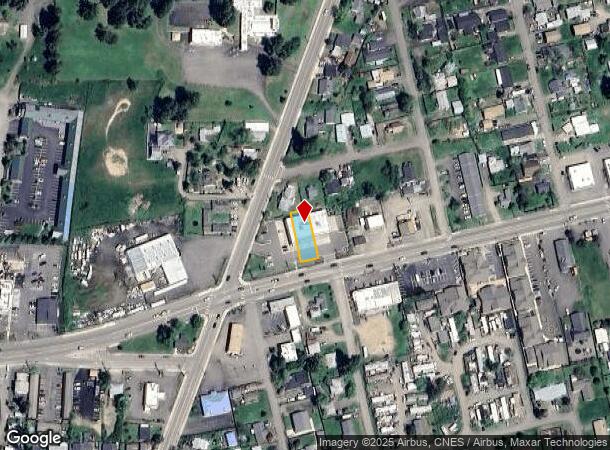 1269 W Central Ave, Sutherlin, OR Parcel Map