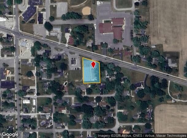  214 E Delphi Pike, Sweetser, IN Parcel Map