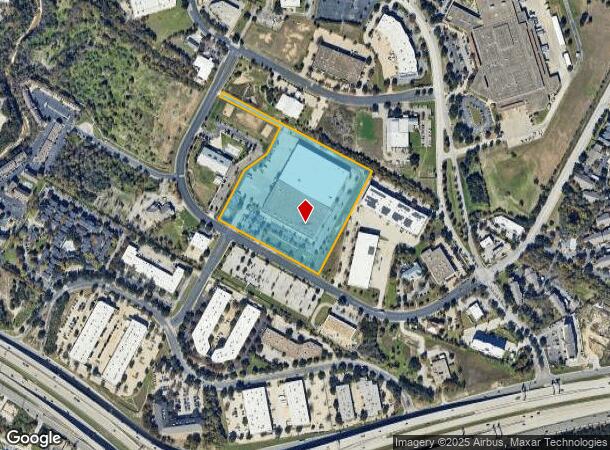 8119 Exchange Dr, Austin, TX Parcel Map