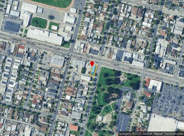  1401 W Whittier Blvd, Montebello, CA Parcel Map