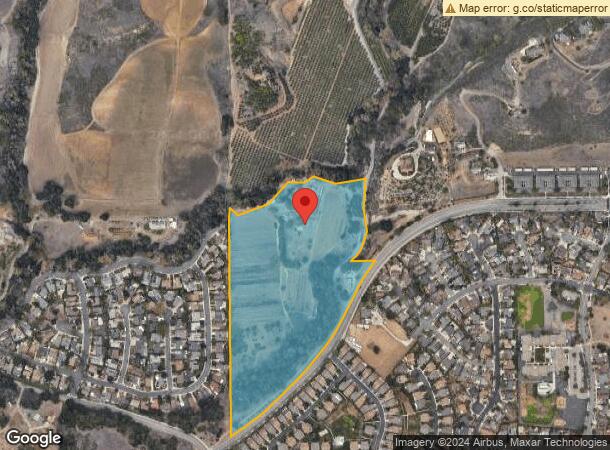  290 Ellwood Canyon Rd, Goleta, CA Parcel Map