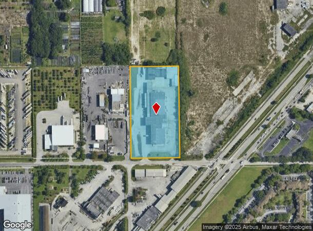  13855 Sw 252Nd St, Homestead, FL Parcel Map