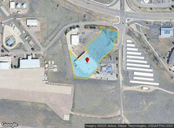 1225 Dell Range Blvd, Cheyenne, WY Parcel Map