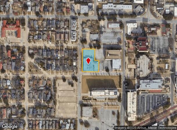 913 Haskell St, Fort Worth, TX Parcel Map