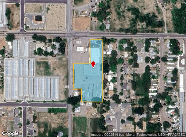  158 6400 Rd, Montrose, CO Parcel Map